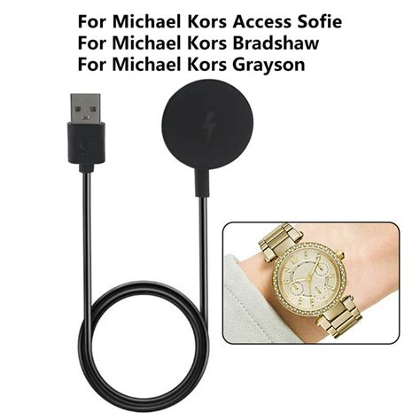 michael kors charger|Michael Kors grayson smartwatch charger.